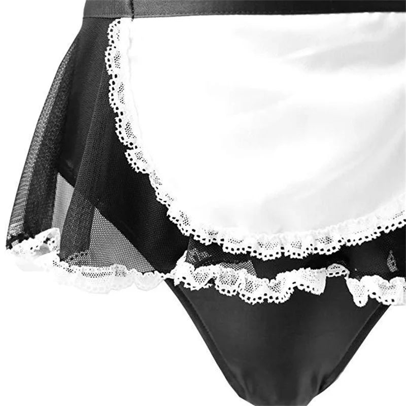Shiny Body Maid Costume
