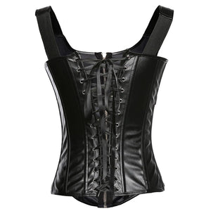Leder Korsett