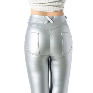 Leder Leggings