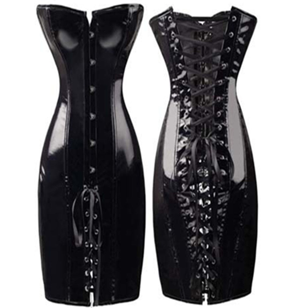 Shiny Corsett-Dress