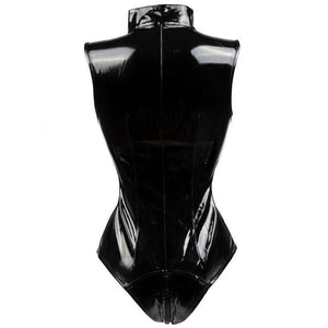 Shiny Body mit Zipper