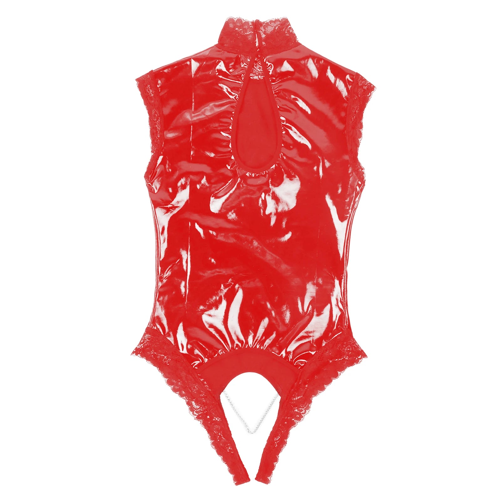 Shiny Body mit offenem Schritt & Brust