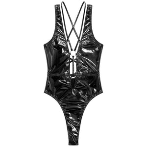 Shiny Body mit Ausschnitt