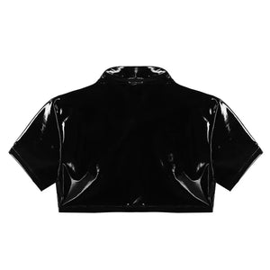 Shiny Crop-Top