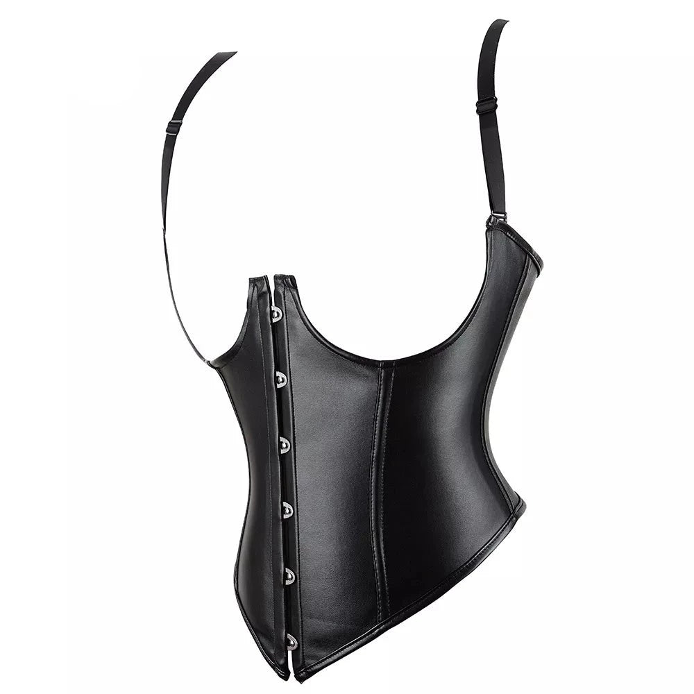 Leder Korsett