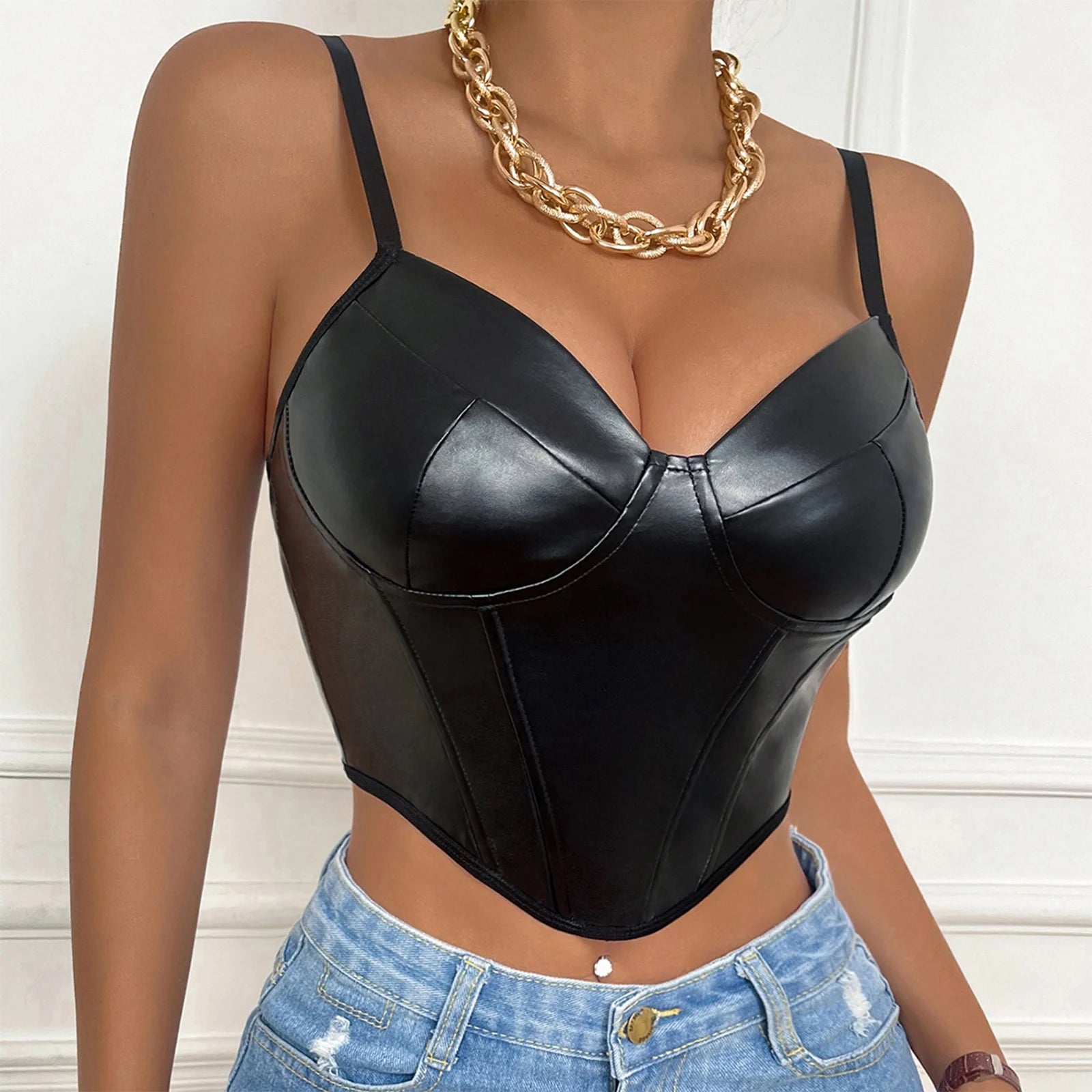 Leather Top