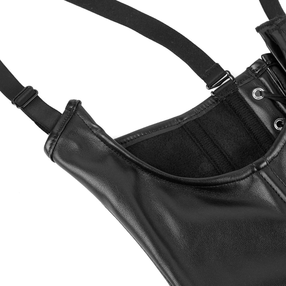 Leder Korsett