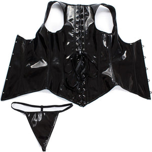 Leather Underbust Corset