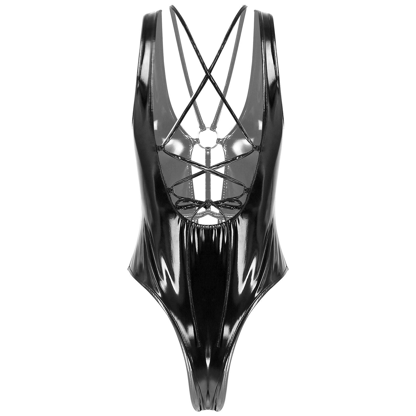 Shiny Body mit Ausschnitt