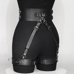 Leg-Harness mit Handfesseln