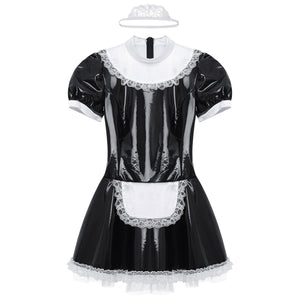 Shiny Maid Dress