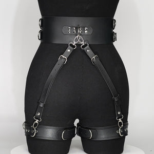 Leg-Harness mit Handfesseln