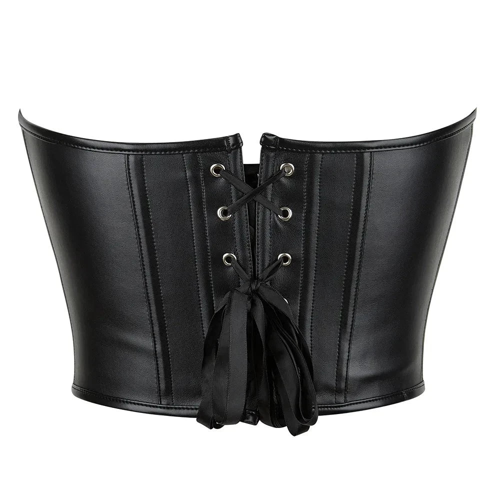Leder Korsett