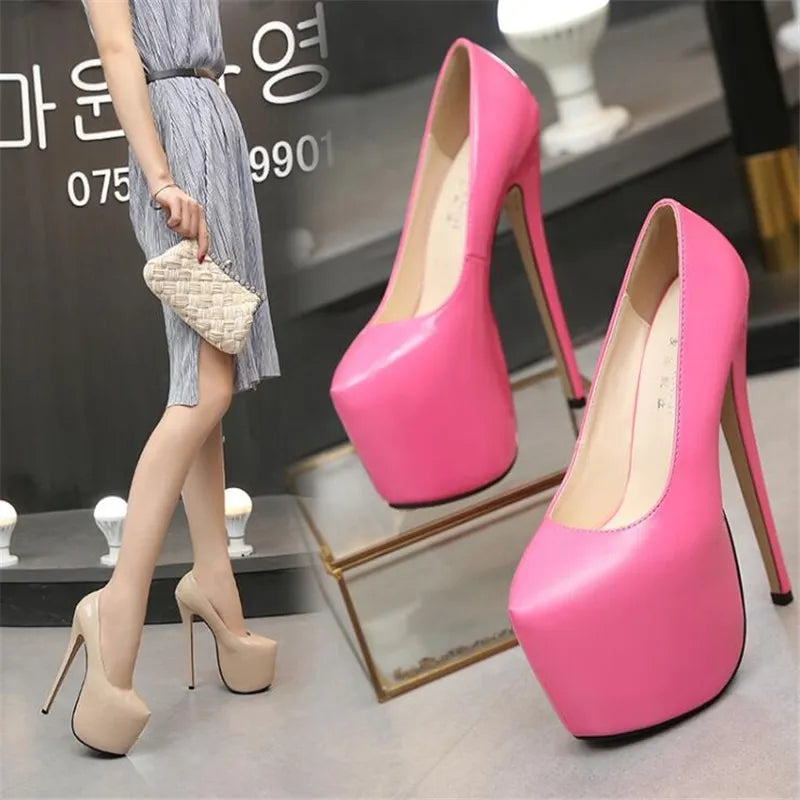 Shiny High-Heels