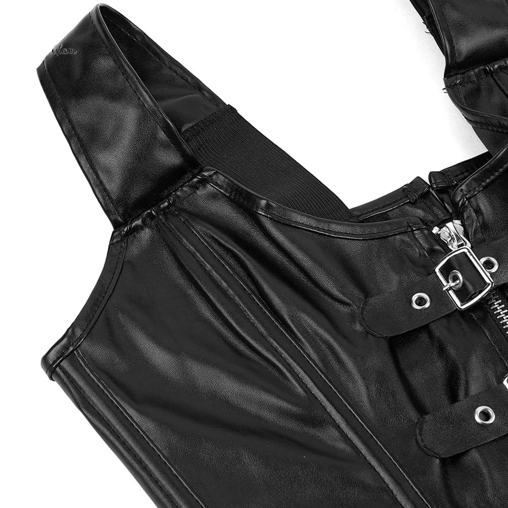 Leder Korsett