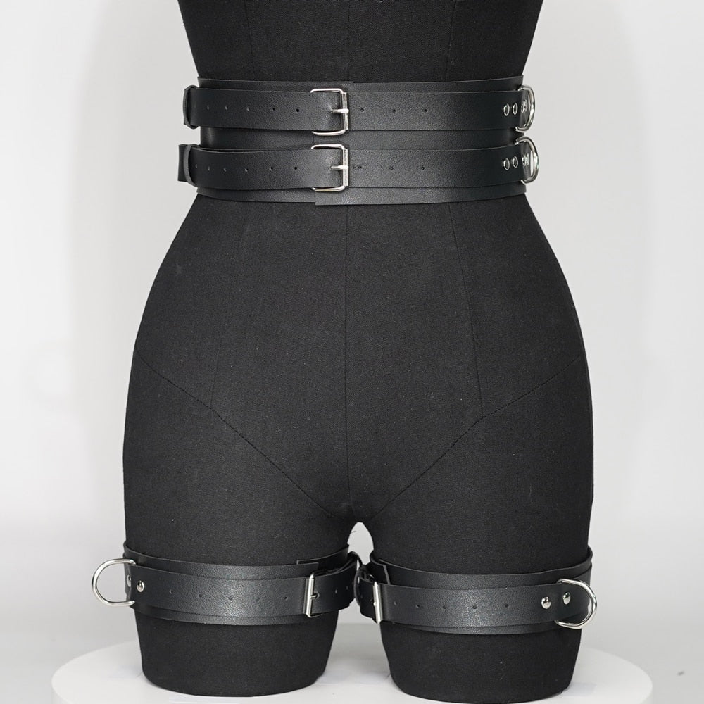 Leg-Harness mit Handfesseln